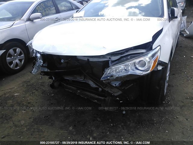 4T4BF1FK1FR497391 - 2015 TOYOTA CAMRY LE/XLE/SE/XSE 白色 照片 6