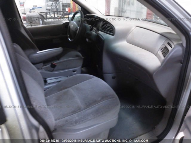 2FMZA51412BB36010 - 2002 FORD WINDSTAR LX SILVER photo 5