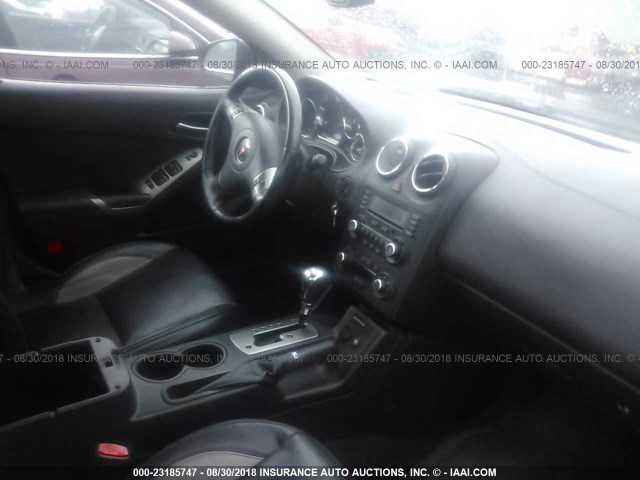 1G2ZM577484209634 - 2008 PONTIAC G6 GXP BLACK photo 5