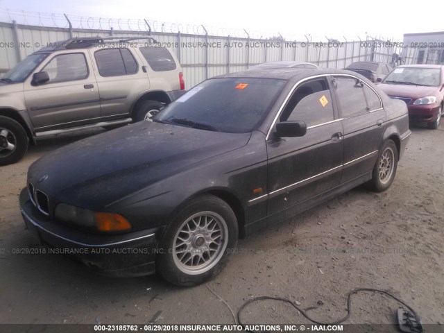 WBADD6326WBW34106 - 1998 BMW 528 I AUTOMATIC BLACK photo 2