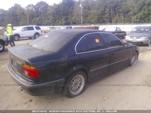 WBADD6326WBW34106 - 1998 BMW 528 I AUTOMATIC BLACK photo 4