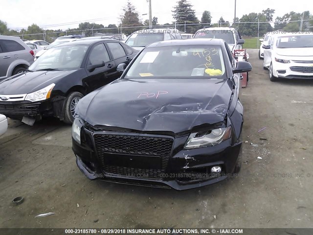 WAUMF78K69N024153 - 2009 AUDI A4 PRESTIGE BLACK photo 6