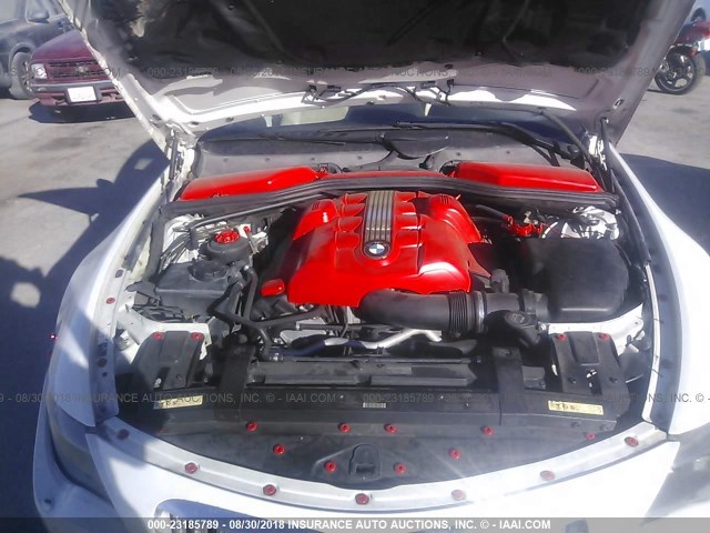 WBAEK73495B325889 - 2005 BMW 645 CI AUTOMATIC Blanc photo 10