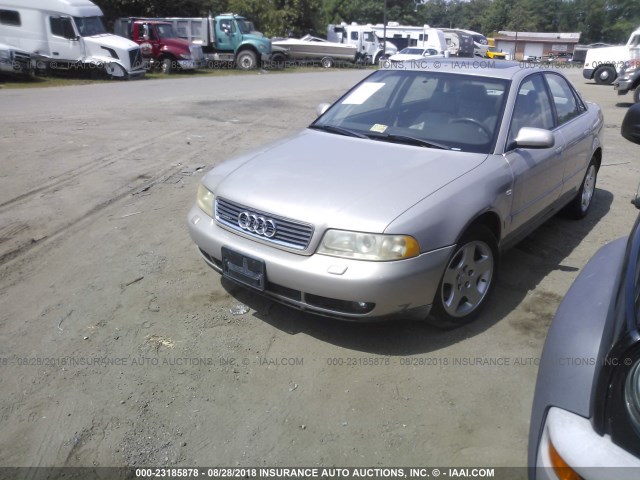 WAUDH68D01A143852 - 2001 AUDI A4 2.8 QUATTRO BEIGE photo 2