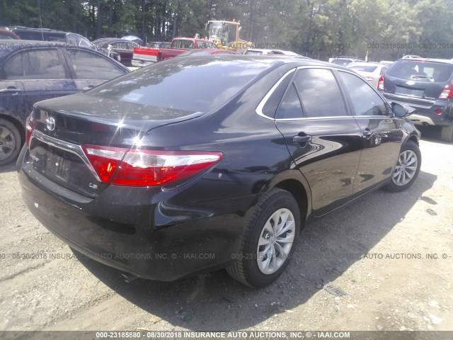 4T4BF1FKXGR580707 - 2016 TOYOTA CAMRY LE/XLE/SE/XSE 黑色 照片 4