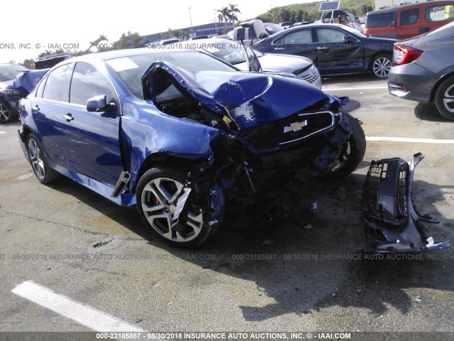 6G3F15RW5HL310931 - 2017 CHEVROLET SS BLUE photo 1