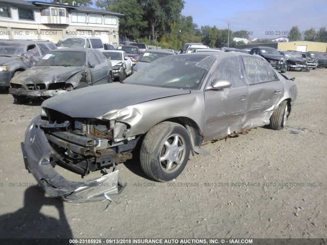 2G4WB52K9Y1200533 - 2000 BUICK REGAL LS TAN photo 2