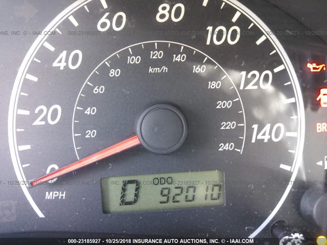 JTDBL40E799048283 - 2009 TOYOTA COROLLA LE/XLE GRAY photo 7