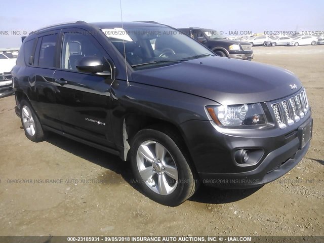 1C4NJCEA8GD619955 - 2016 JEEP COMPASS LATITUDE 灰色 照片 1