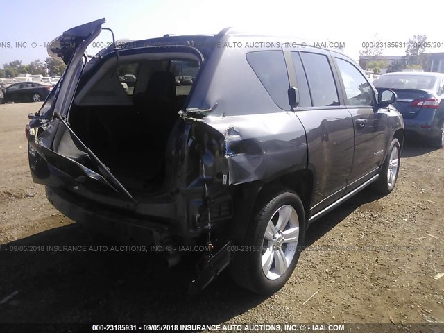 1C4NJCEA8GD619955 - 2016 JEEP COMPASS LATITUDE 灰色 照片 4