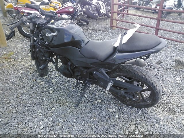 JKAEXMJ128DA10174 - 2008 KAWASAKI EX250 J BLACK photo 3