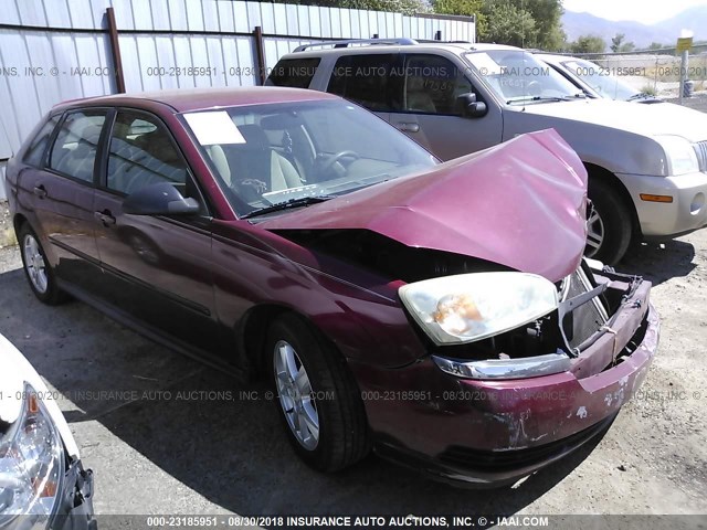 1G1ZT64845F170506 - 2005 CHEVROLET MALIBU MAXX LS RED photo 1