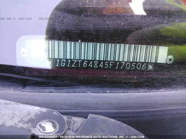 1G1ZT64845F170506 - 2005 CHEVROLET MALIBU MAXX LS RED photo 9