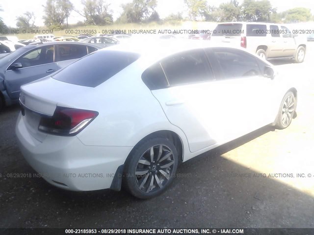 19XFB2F93FE085311 - 2015 HONDA CIVIC EXL 白色 照片 4