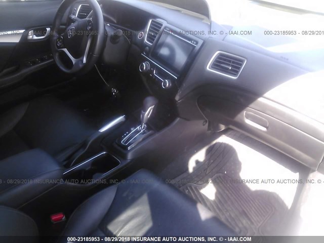 19XFB2F93FE085311 - 2015 HONDA CIVIC EXL 白色 照片 5