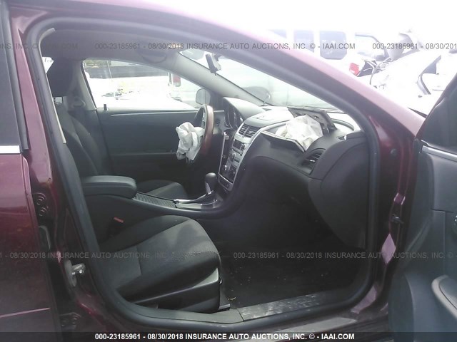 1G1ZC5E14BF283525 - 2011 CHEVROLET MALIBU 1LT 红色 照片 5