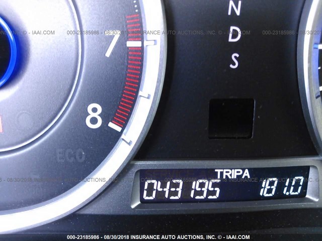 5J6TF2H51FL003868 - 2015 HONDA CROSSTOUR EXL შავი ფოტო 7