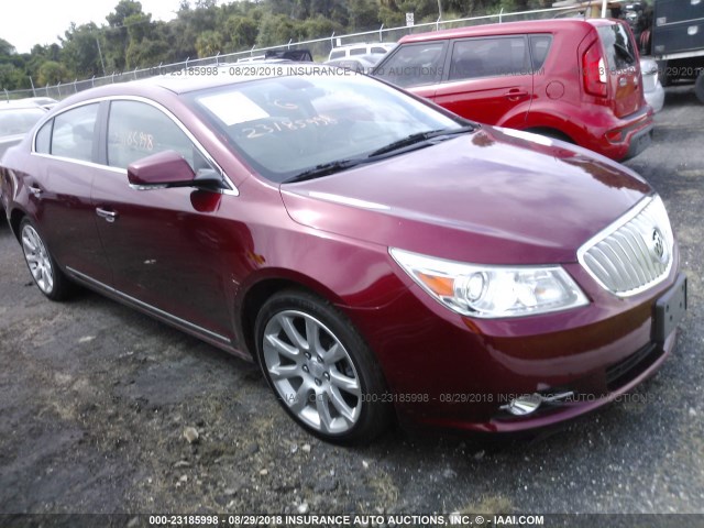 1G4GE5EV3AF310297 - 2010 BUICK LACROSSE CXS BURGUNDY photo 1