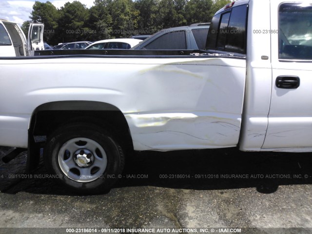 1GCEC14W32Z287415 - 2002 CHEVROLET SILVERADO C1500 WHITE photo 6