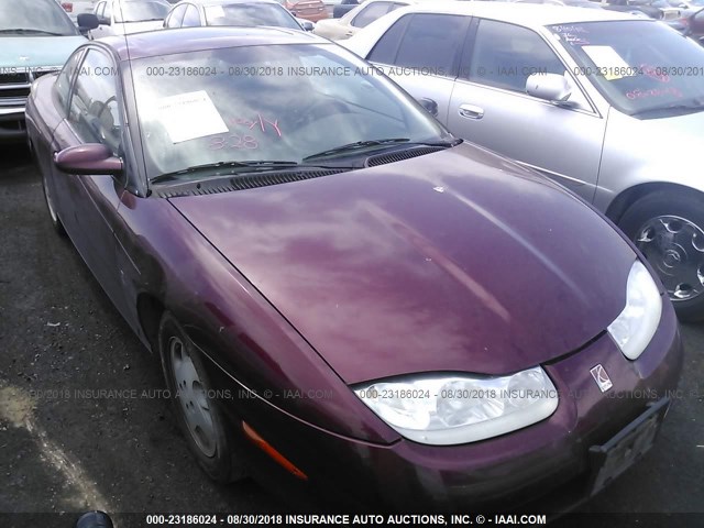 1G8ZY14782Z210173 - 2002 SATURN SC2 MAROON photo 1