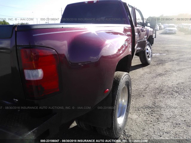 1GC4K0C89EF145605 - 2014 CHEVROLET SILVERADO K3500 LT MAROON photo 8