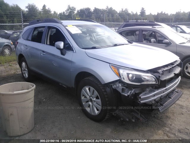 4S4BSAFC6G3333656 - 2016 SUBARU OUTBACK 2.5I PREMIUM GRAY photo 1