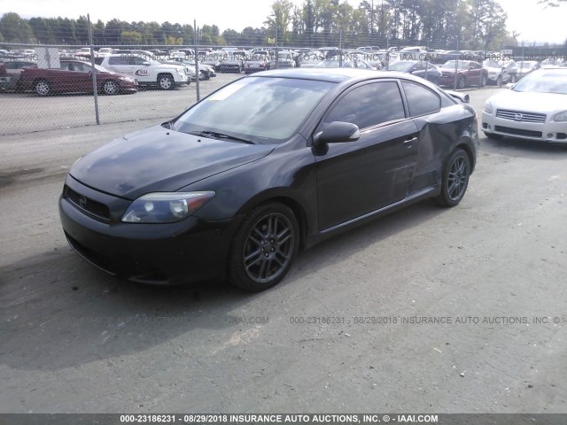 JTKDE177460102818 - 2006 TOYOTA SCION TC შავი ფოტო 2