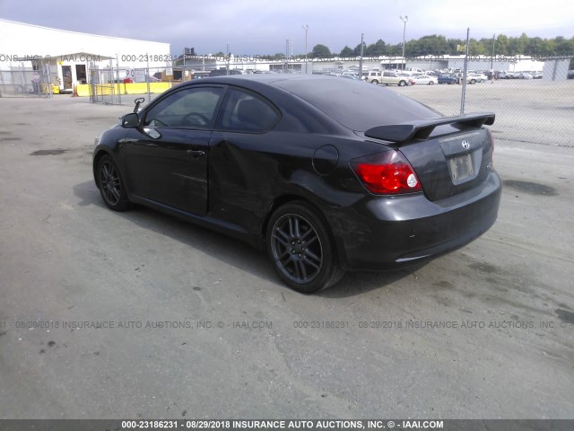 JTKDE177460102818 - 2006 TOYOTA SCION TC შავი ფოტო 3