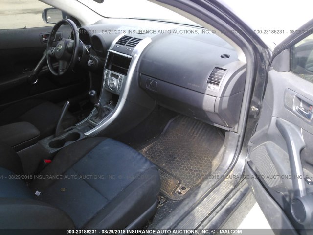 JTKDE177460102818 - 2006 TOYOTA SCION TC შავი ფოტო 5