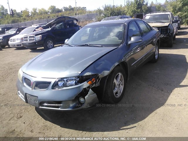 1G2HX52K74U174032 - 2004 PONTIAC BONNEVILLE SE GRAY photo 2