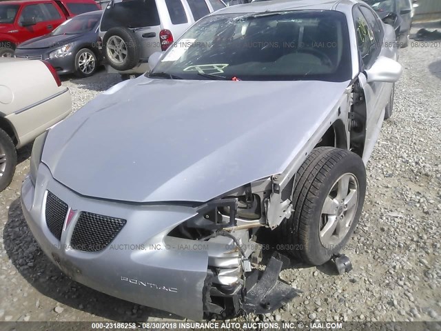 2G2WP522851151735 - 2005 PONTIAC GRAND PRIX Сріблястий фото 6