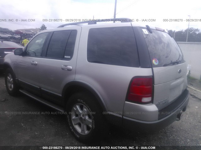 1FMZU63W03UA85638 - 2003 FORD EXPLORER XLT/XLT SPORT/NBX 银色 照片 3
