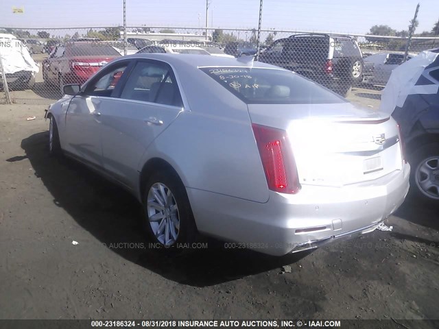 1G6AR5SXXF0111197 - 2015 CADILLAC CTS LUXURY COLLECTION SILVER photo 3