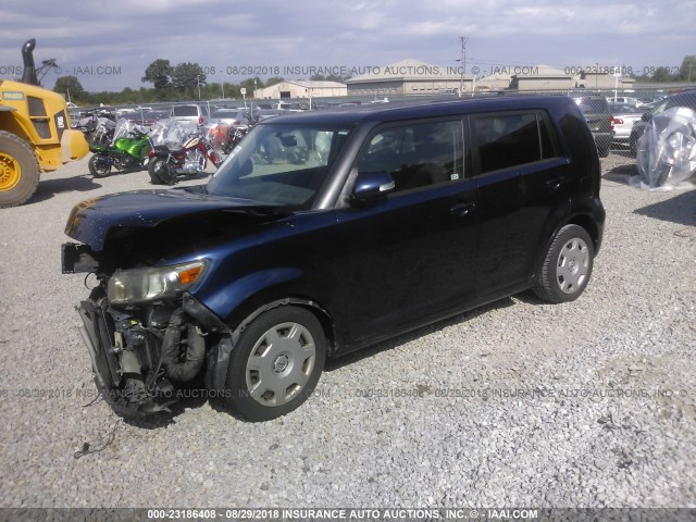 JTLKE50E281058897 - 2008 TOYOTA SCION Көк фото 2