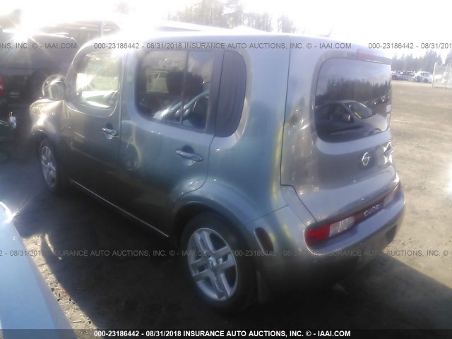 JN8AZ28R69T116067 - 2009 NISSAN CUBE S/SL BEIGE photo 3