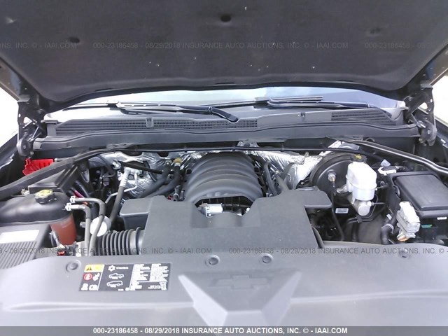 1GCVKREC9EZ286179 - 2014 CHEVROLET SILVERADO K1500 LT ნაცრისფერი ფოტო 10