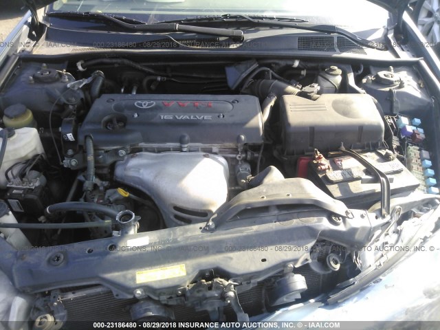 4T1BE32K54U916404 - 2004 TOYOTA CAMRY LE/XLE/SE BLUE photo 10