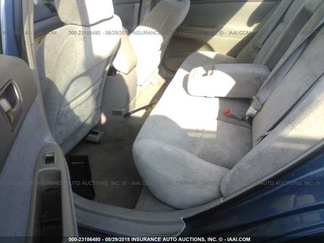 4T1BE32K54U916404 - 2004 TOYOTA CAMRY LE/XLE/SE BLUE photo 8