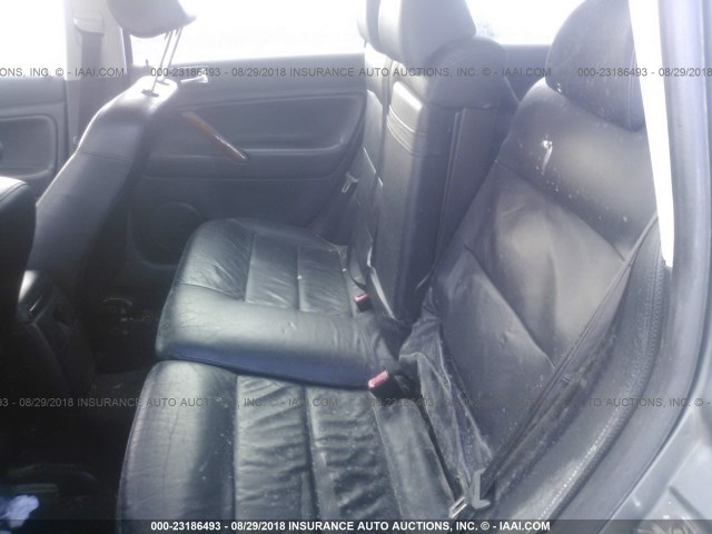 WVWWH63B73E145708 - 2003 VOLKSWAGEN PASSAT GLX GRAY photo 8
