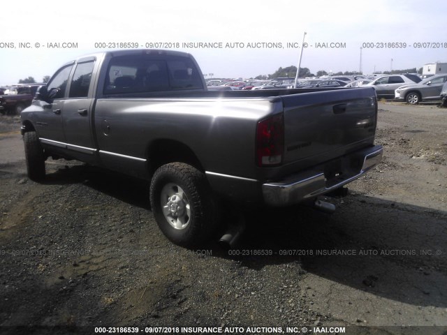 3D7KS28C85G859696 - 2005 DODGE RAM 2500 ST/SLT 灰色 照片 3