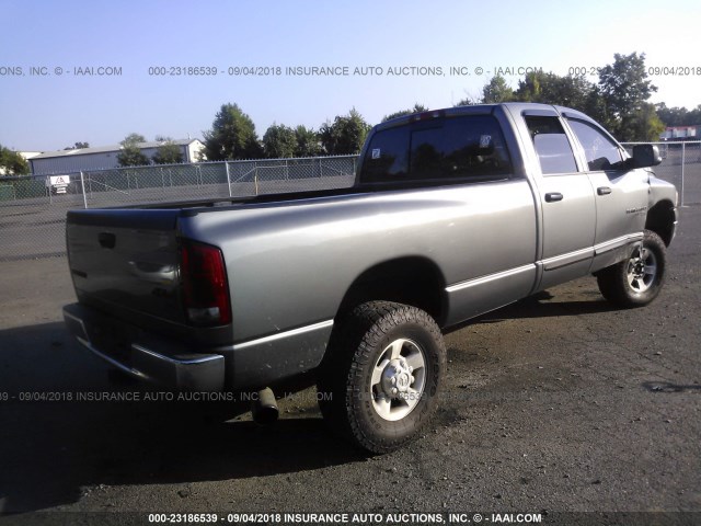 3D7KS28C85G859696 - 2005 DODGE RAM 2500 ST/SLT 灰色 照片 4