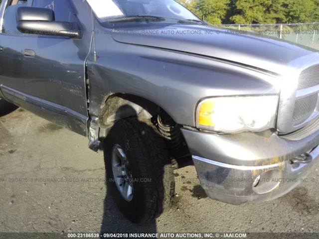 3D7KS28C85G859696 - 2005 DODGE RAM 2500 ST/SLT GRAY photo 6