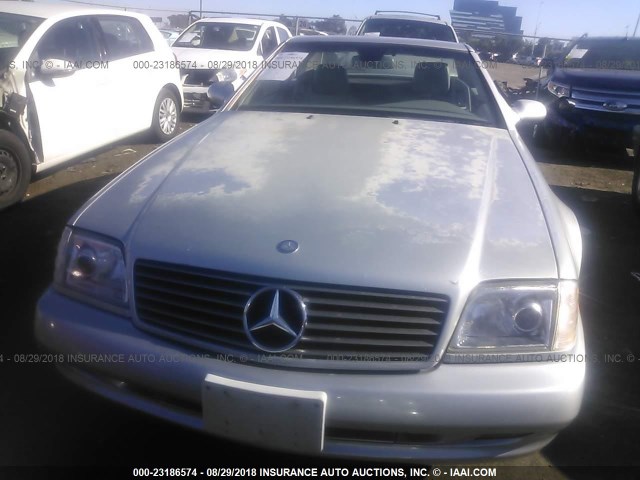 WDBFA68F8XF176710 - 1999 MERCEDES-BENZ SL 500 SILVER photo 6