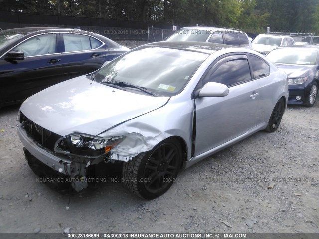 JTKDE167650043495 - 2005 TOYOTA SCION TC 银色 照片 2