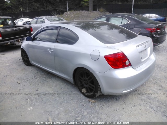 JTKDE167650043495 - 2005 TOYOTA SCION TC 银色 照片 3