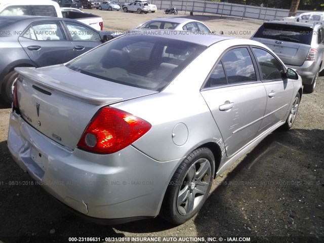 1G2ZA5E06A4115968 - 2010 PONTIAC G6 SILVER photo 4