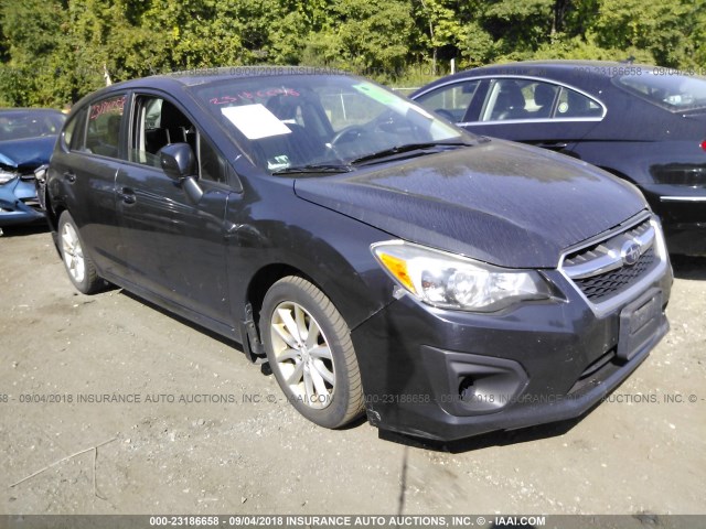 JF1GPAC67CH230369 - 2012 SUBARU IMPREZA PREMIUM GRAY photo 1