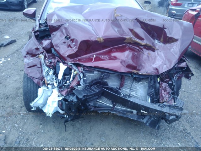 4T1BF1FK6GU574574 - 2016 TOYOTA CAMRY LE/XLE/SE/XSE 红色 照片 6