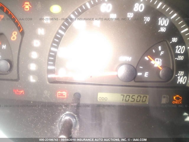 4T1BF32KX4U580326 - 2004 TOYOTA CAMRY LE/XLE/SE 银色 照片 7