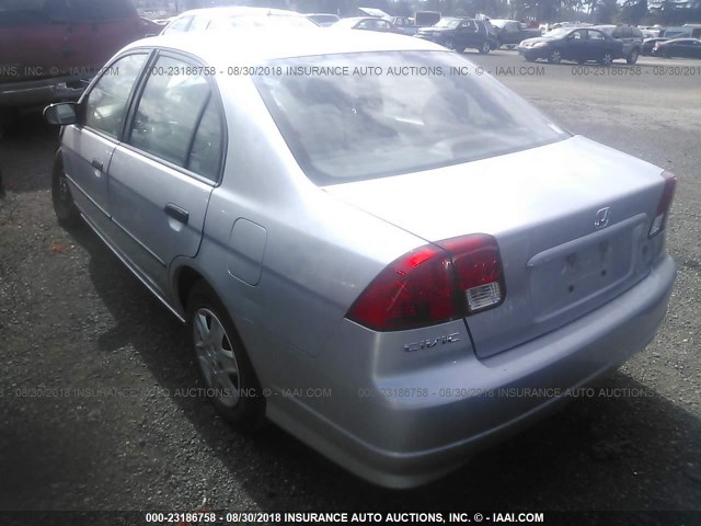 2HGES16324H543862 - 2004 HONDA CIVIC DX VP 银色 照片 3